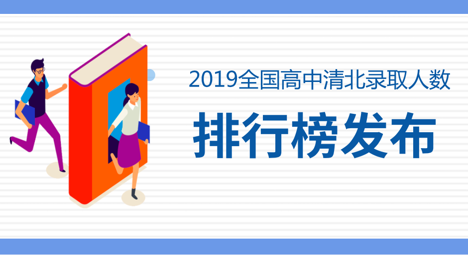 2019年全國高中清北錄取人數(shù)排行榜發(fā)布，數(shù)據(jù)背后值得關(guān)注！